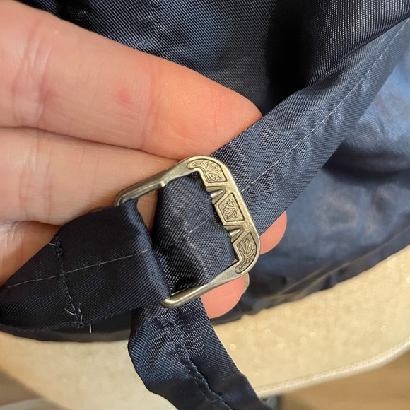 Vintage blue pinstripes suit vest - Picture 3 of 4